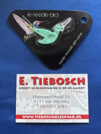 Draaddoorhaler vogeltje groen