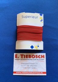 Hoeden elastiek rood