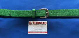 Dames riem 3 cm hard groen 90 cm lang