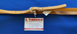 Dames riem 1,5 cm oker 110 cm lang