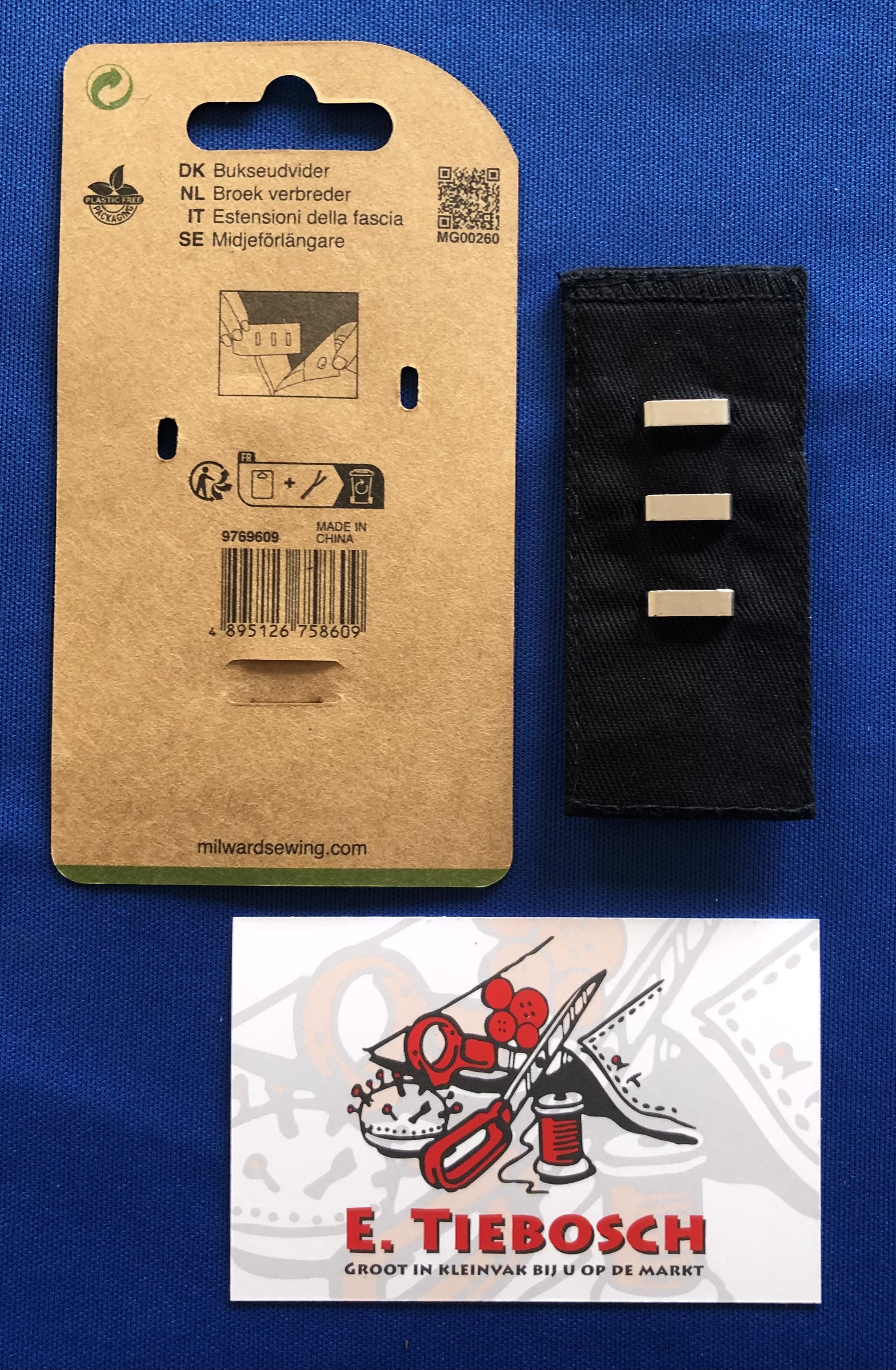 Broekband verbreder zwart 9769609