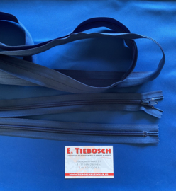 YKK rits blauw niet deelbaar 325 cm