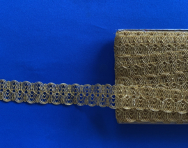 Goud galon 3 cm