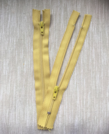 Ykk rits 15 cm groen geel