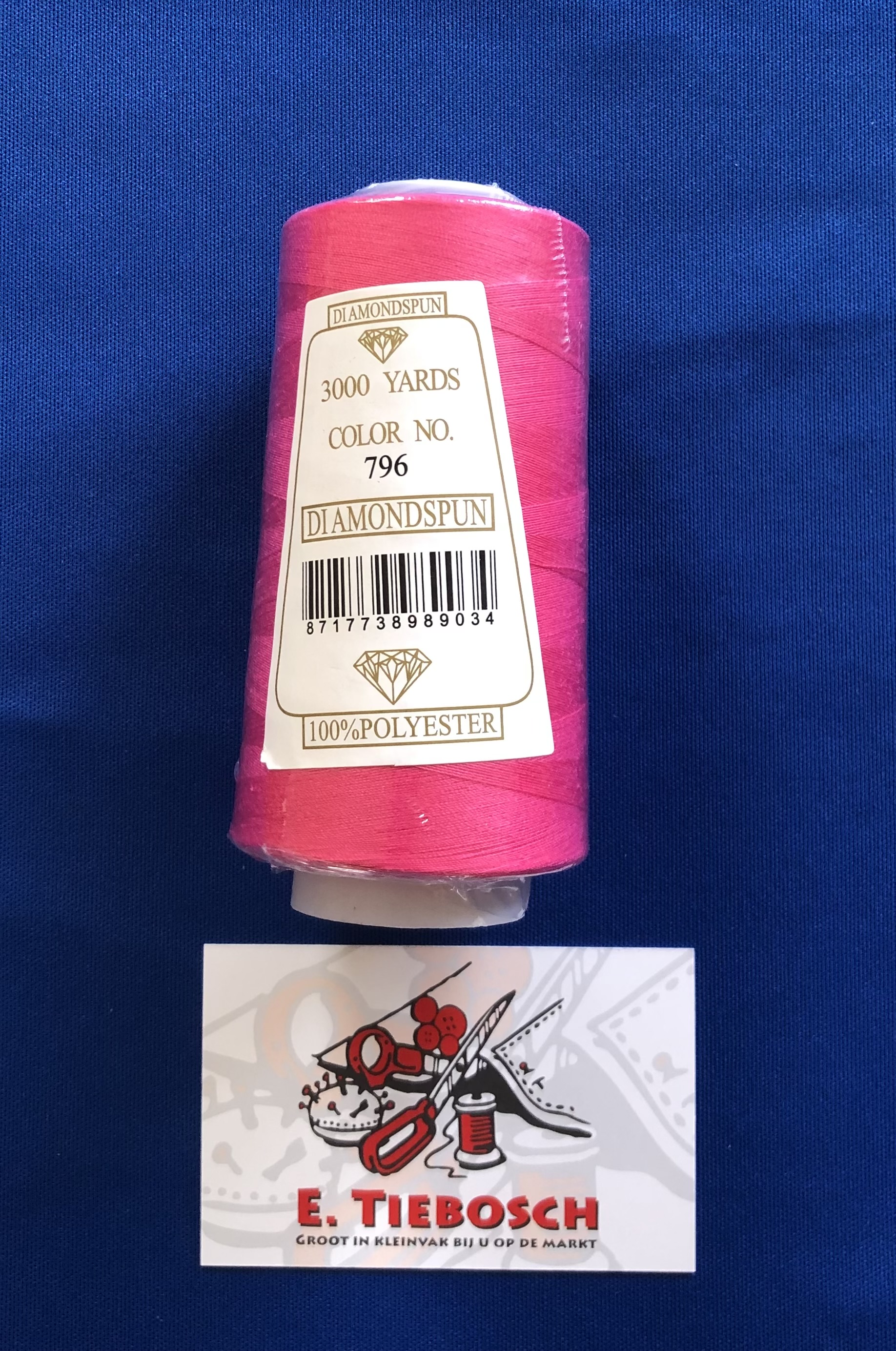 Lockgaren hard roze 796