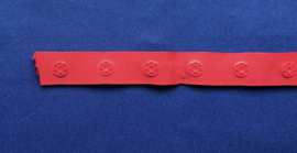 Drukkertjes band rood