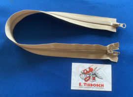 YKK dubbel deelbaar beige 50 cm