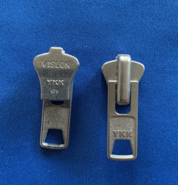YKK runner bloktand nikkel no 10