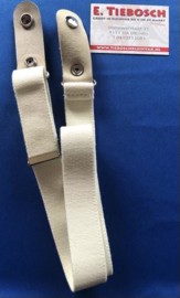 Gesploze elastische riem off white