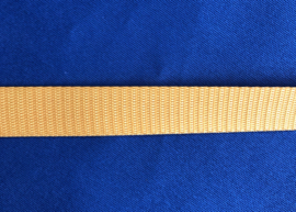 Nylon band 20 mm geel