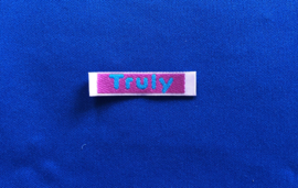 Applicatie Truly roze-aqua
