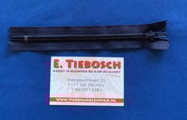 YKK broekrits donker blauw 15 cm