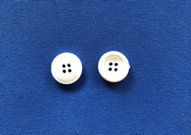 Knoop rond 15 mm off white