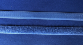 Klittenband 2 cm breed kobalt