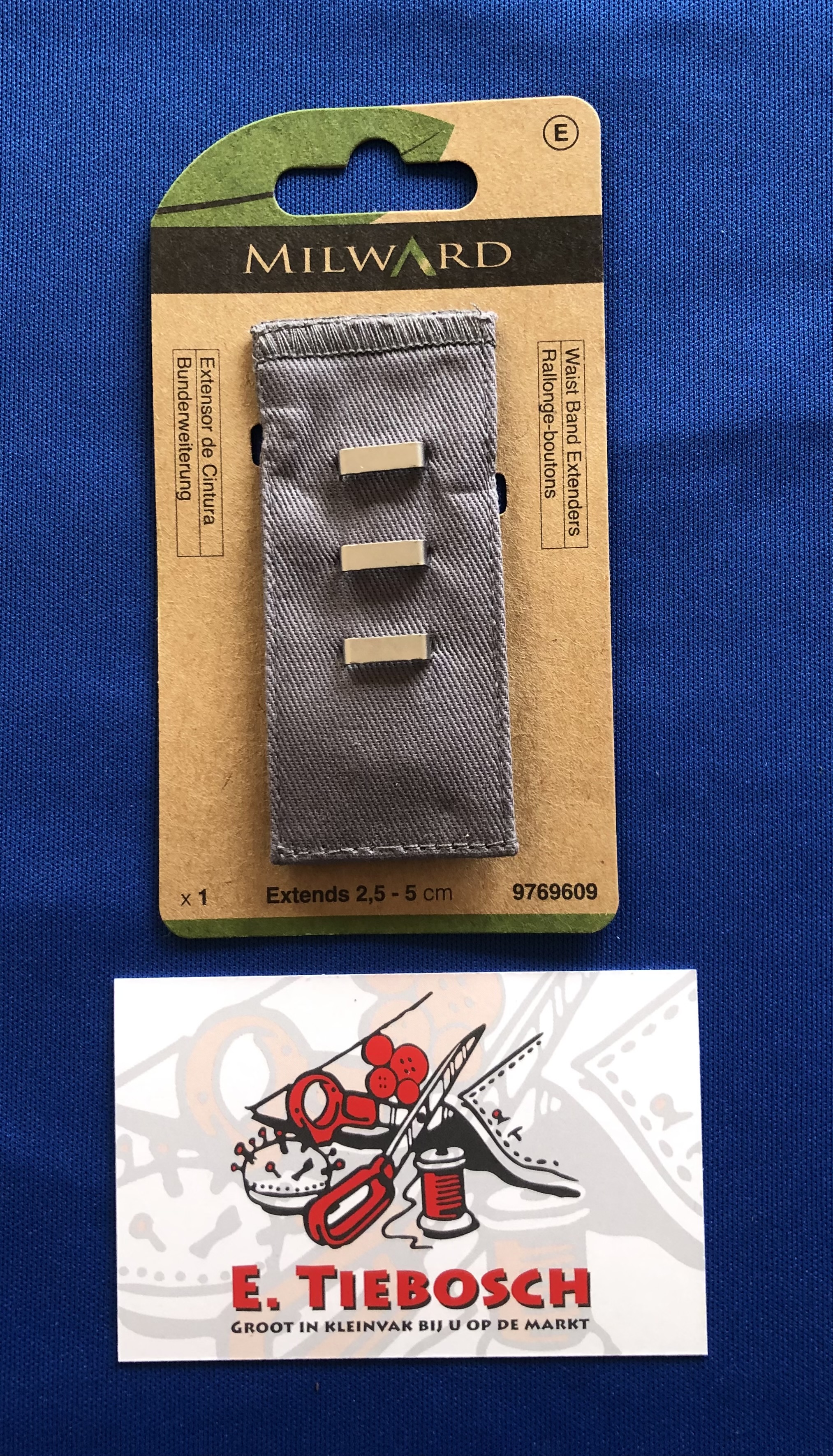 Broekband verbreder grijs 9769616