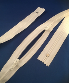YKK tassen rits head to head 110 cm wit