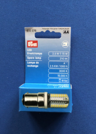 PRYM naaimachine lampje led bajonet 610 376