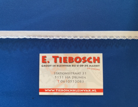 Lingerie elastiek 12 mm. Wit
