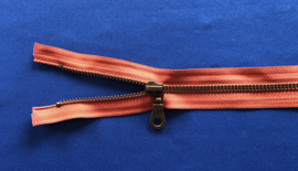 YKK deelrits brons 80 cm terra