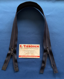 SBS dubbel deelbaar donker blauw 45 cm lang