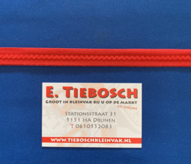Lingerie elastiek 15 mm. Rood