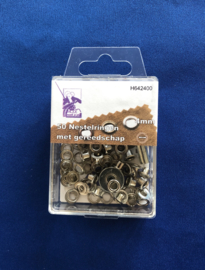 Nestel ogen 4 mm nikkel