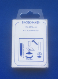 Broekhaken koper