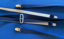 Bretels 18 mm donker blauw