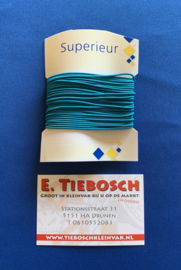 Hoeden elastiek aqua