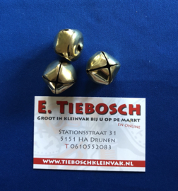 Carnavals bellen 20 mm goud