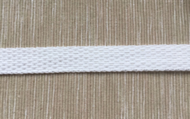 Nylonband 15 mm wit