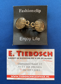 Vest sluiting rond goud strepen