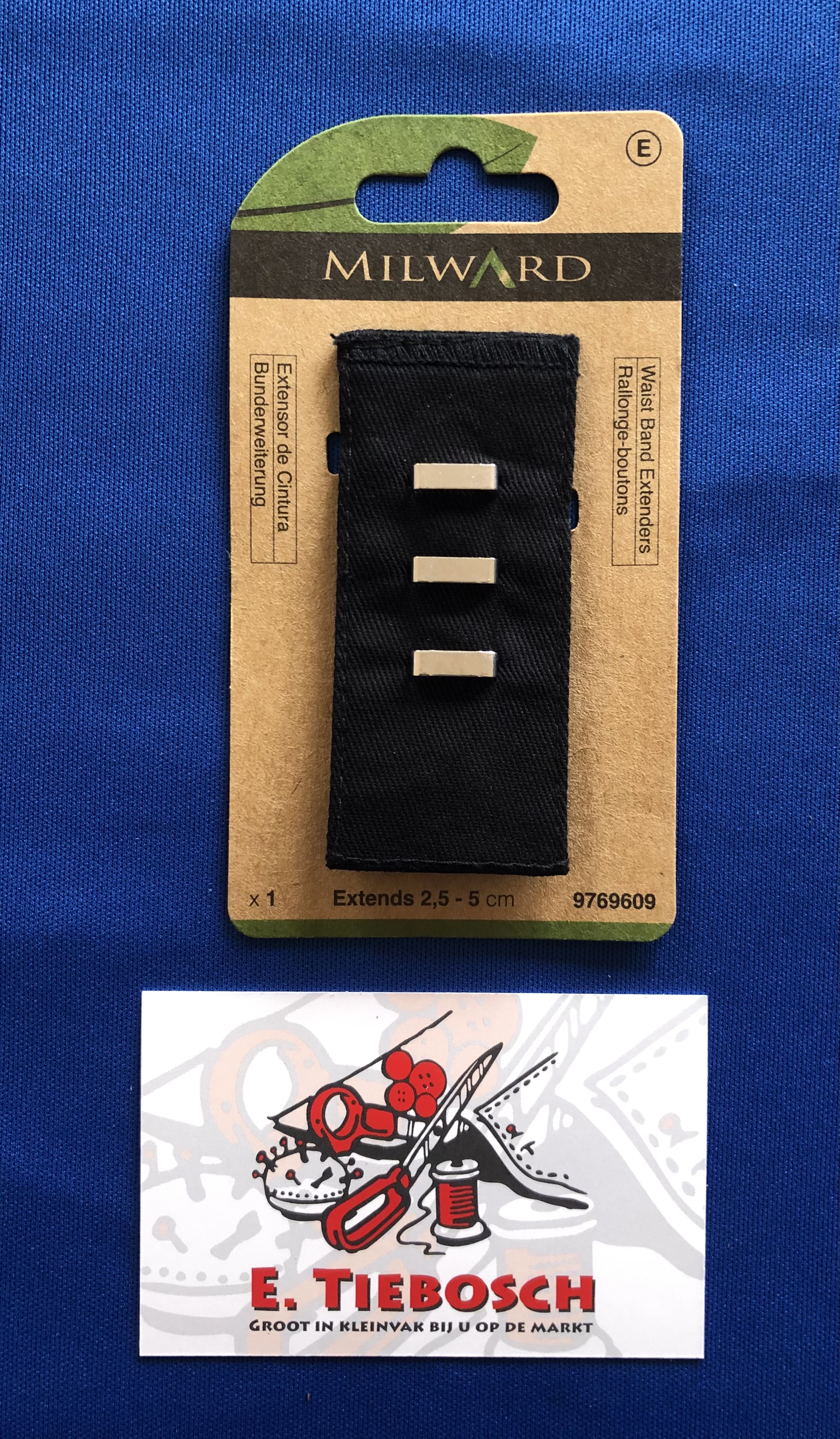 Broekband verbreder zwart 9769609