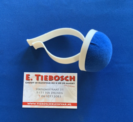 Speldenkussen armband blauw