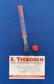 Magnetische naalden koker met naalden rood