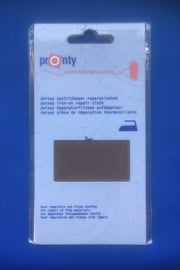 Pronty Jersey reparatiedoek donker bruin 038