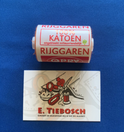Rijggaren 100% katoen oranje