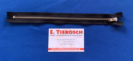 YKK rits nikkel zwart 25 cm