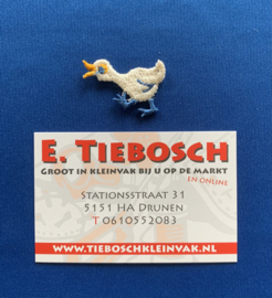 Eendje blauw
