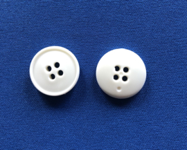 Knoop rond 24 mm off white
