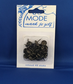 Meubel/tassen studs koper