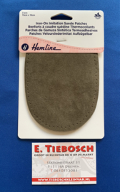 Hemline elleboog lappen mos groen