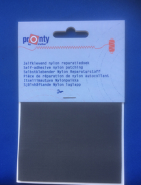 Pronty zelfklevend nylon reparatiedoek donker grijs 078