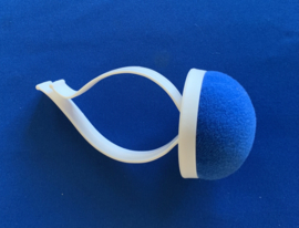 Speldenkussen armband blauw