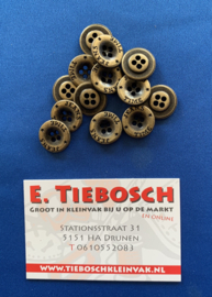 Jeans knopen aannaaibaar 18 mm koper