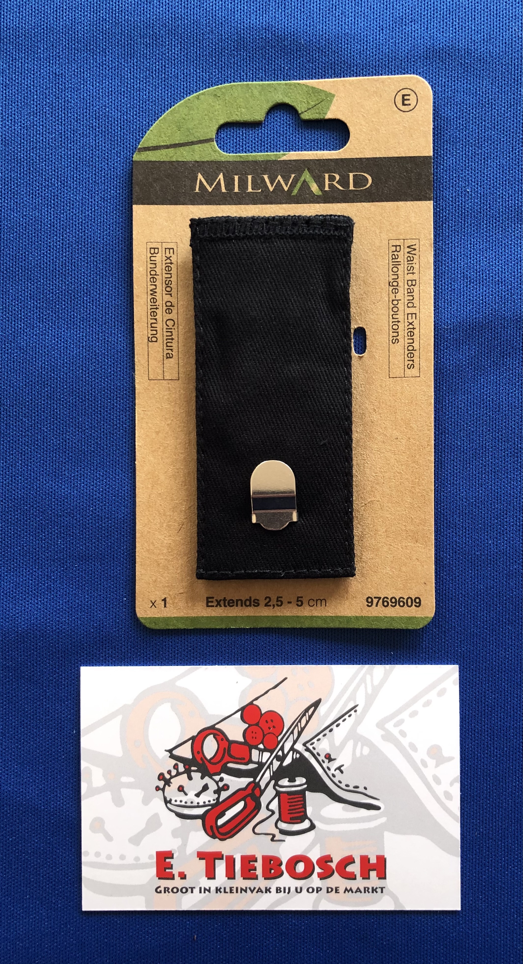 Broekband verbreder zwart 9769609