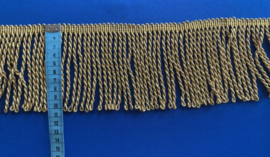 Franje 10 cm  goud