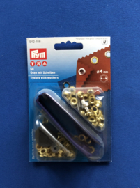 Prym nestelogen 4 mm goud 542 408