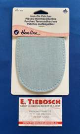 Hemline elleboog lappen licht jeans