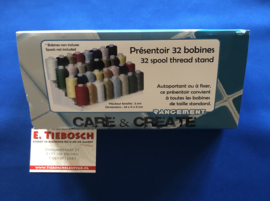 Garen display voor 32 klossen